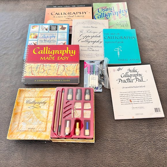 Calligraphy Books & Tools - Picture 1 of 11